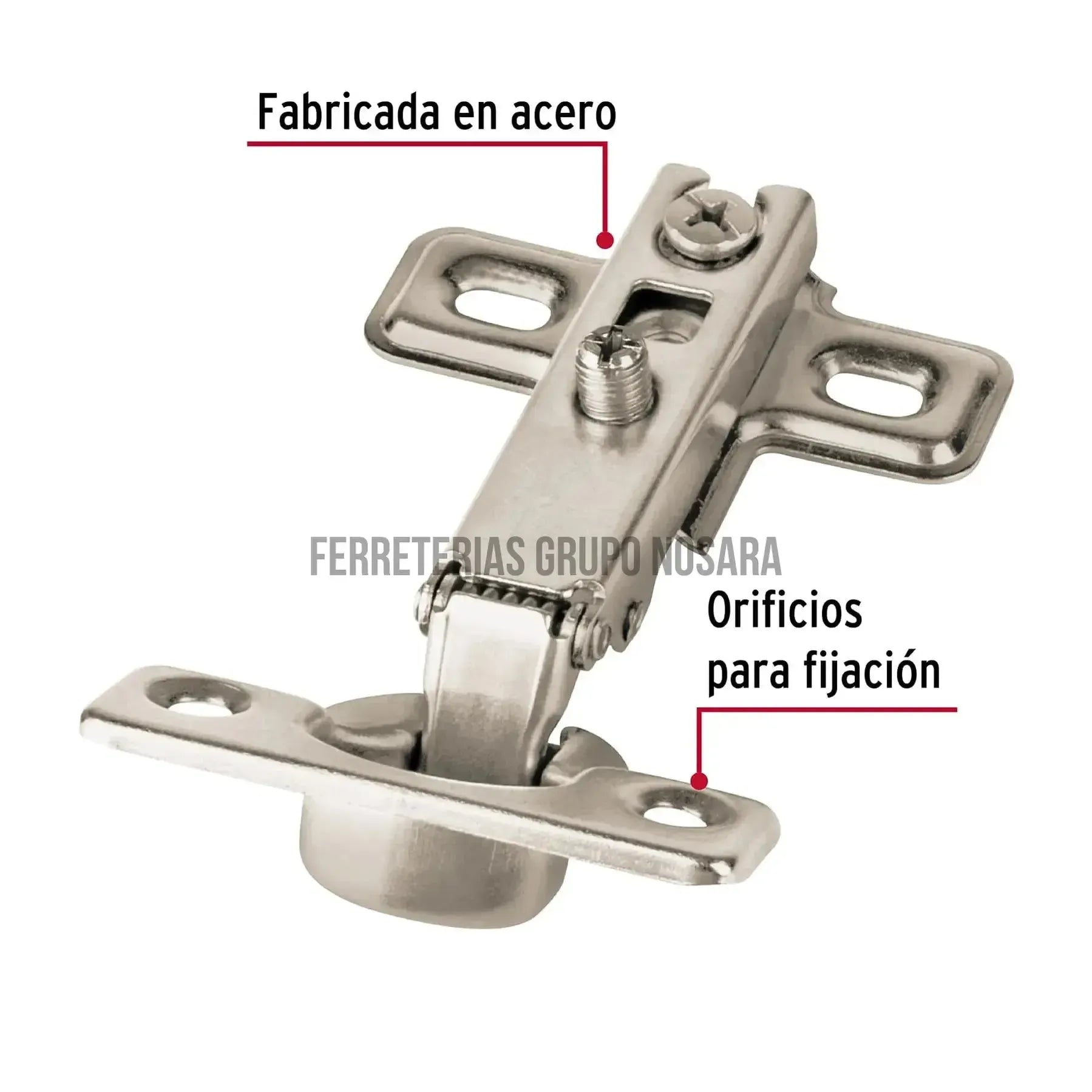 HERMEX BISAGRA INVISIBLE 95° COMPL 43156-