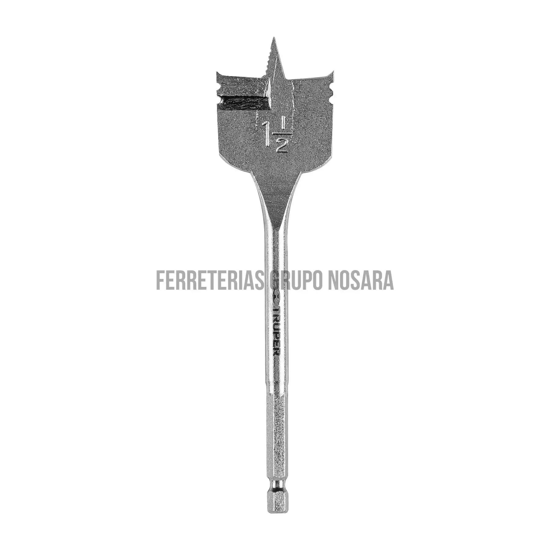 Broca plana de manita, 1-1/2 TRUPER / 11393-