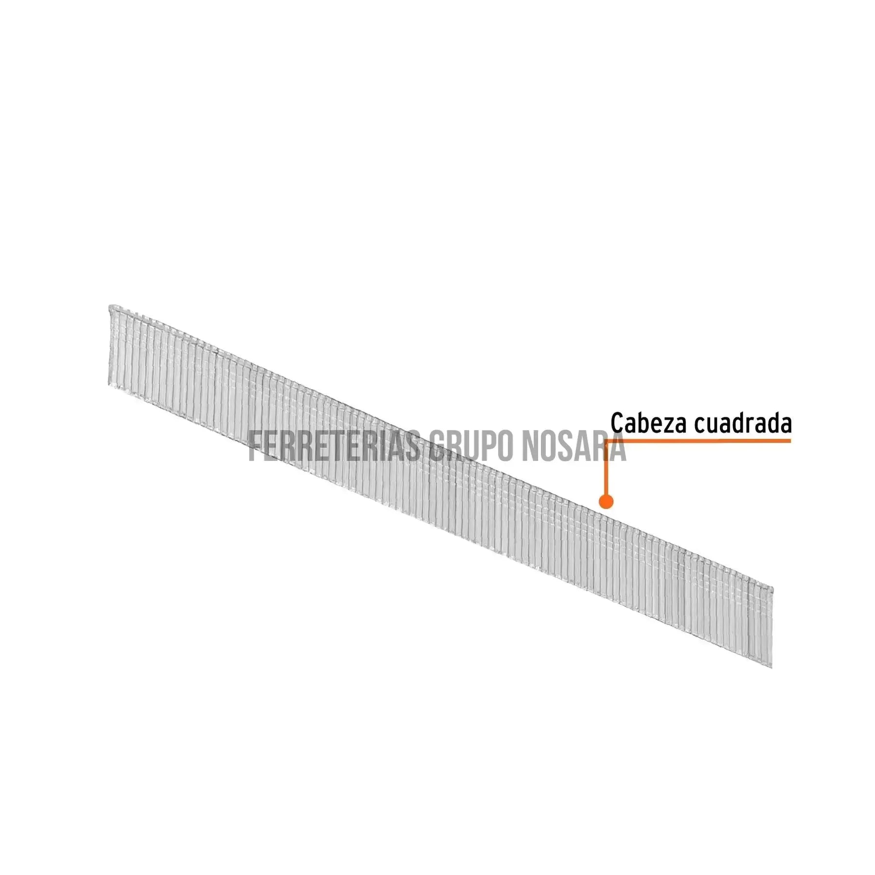 Caja con 5000 clavos calibre 18, 15 mm para CLNE-18, Truper / 18261-