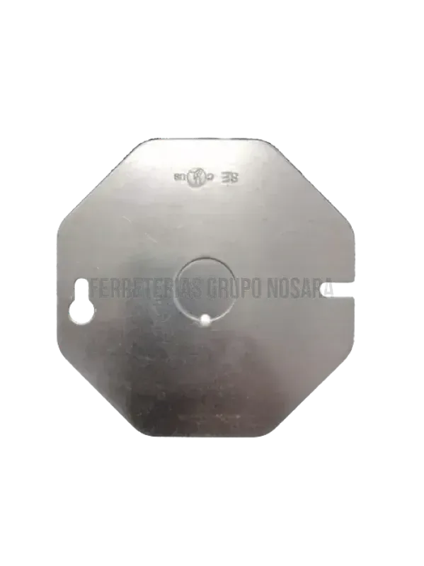 TAPA EMT OCTAGONAL CON HUECO LIVIANA-