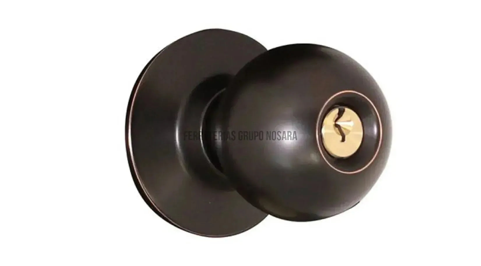 YALE CERRADURA POMO BALL NEGRO ENT 89698-