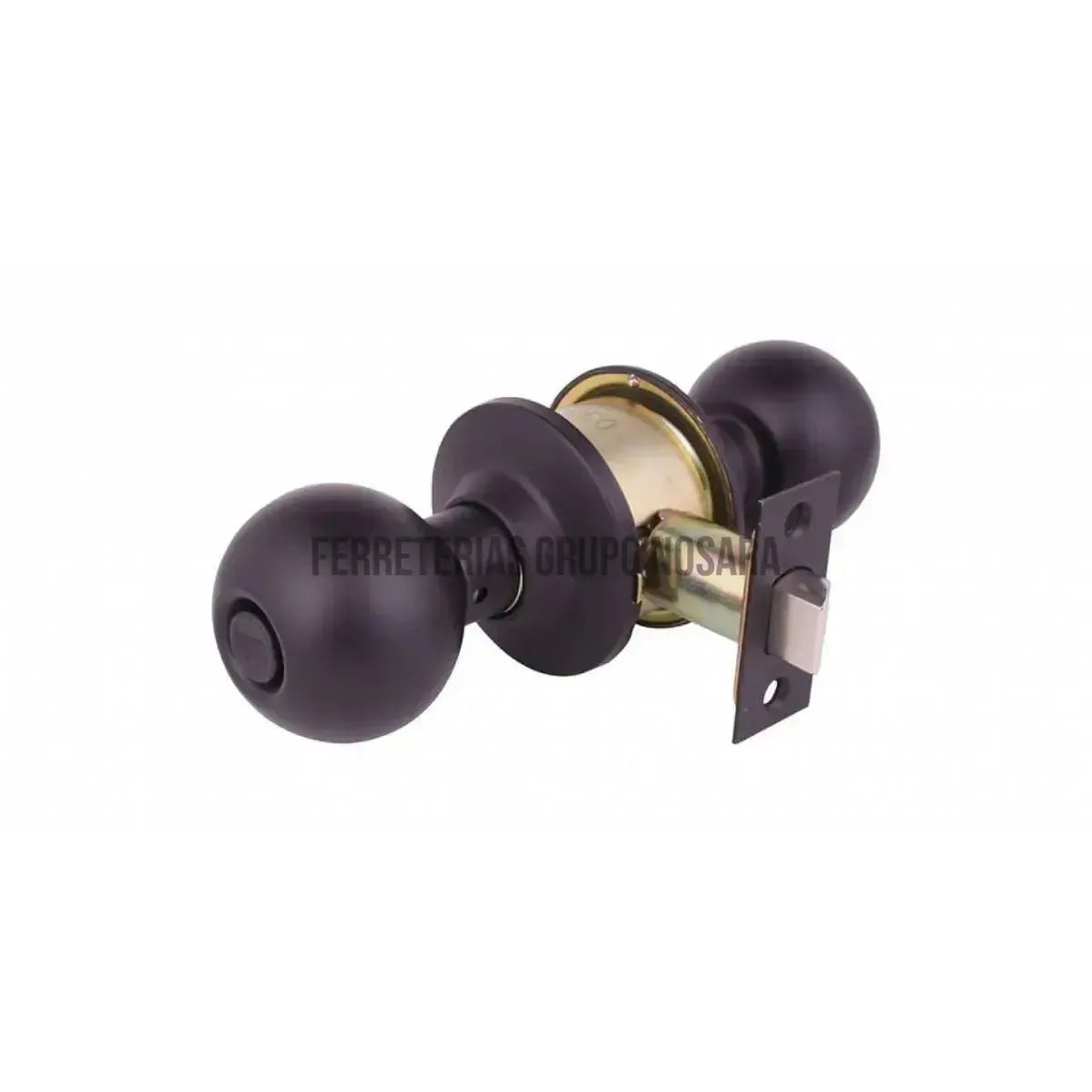 YALE CERRADURA POMO BALL NEGRO 89696-