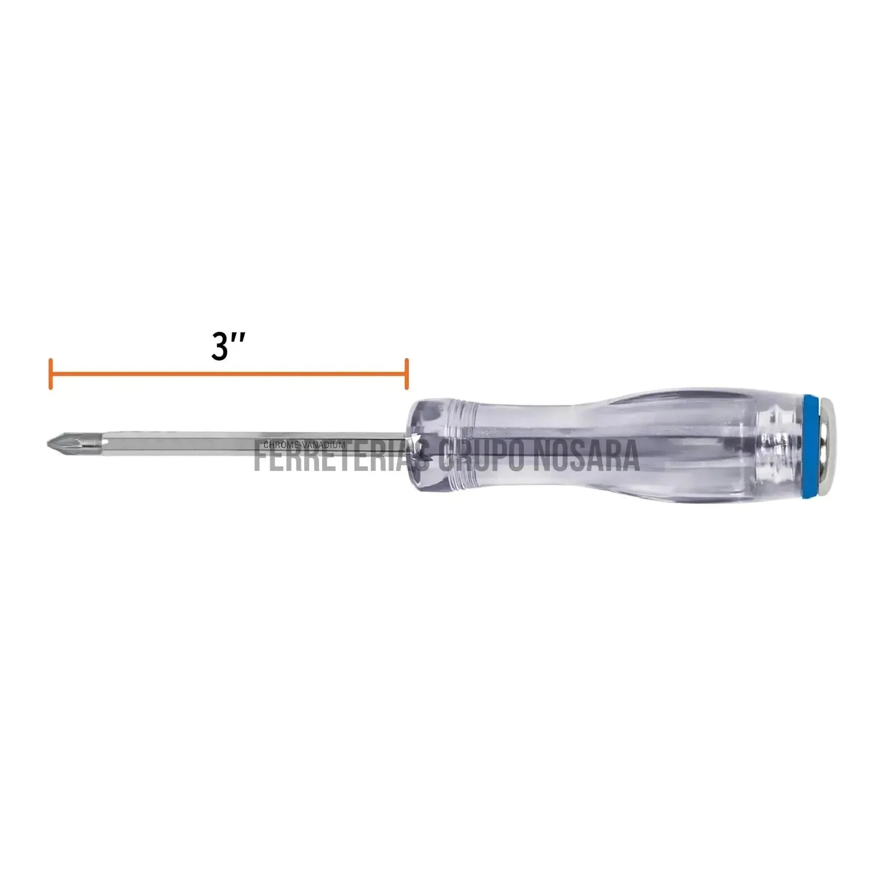 Desarmador de cruz de golpe 3/16" x 3", Truper Expert / 14143-