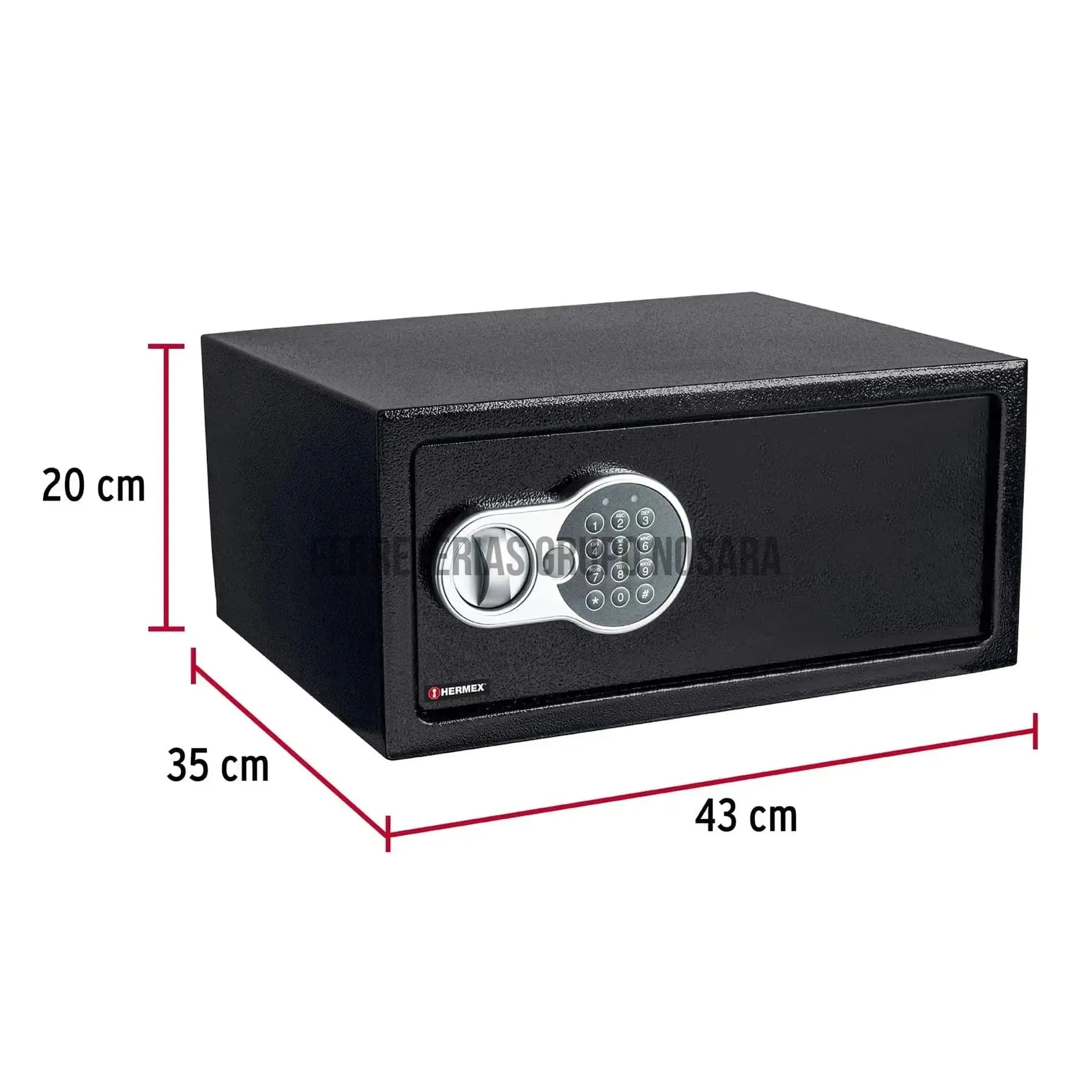 HERMEX CAJA SEG ELECTRONICA 43082-