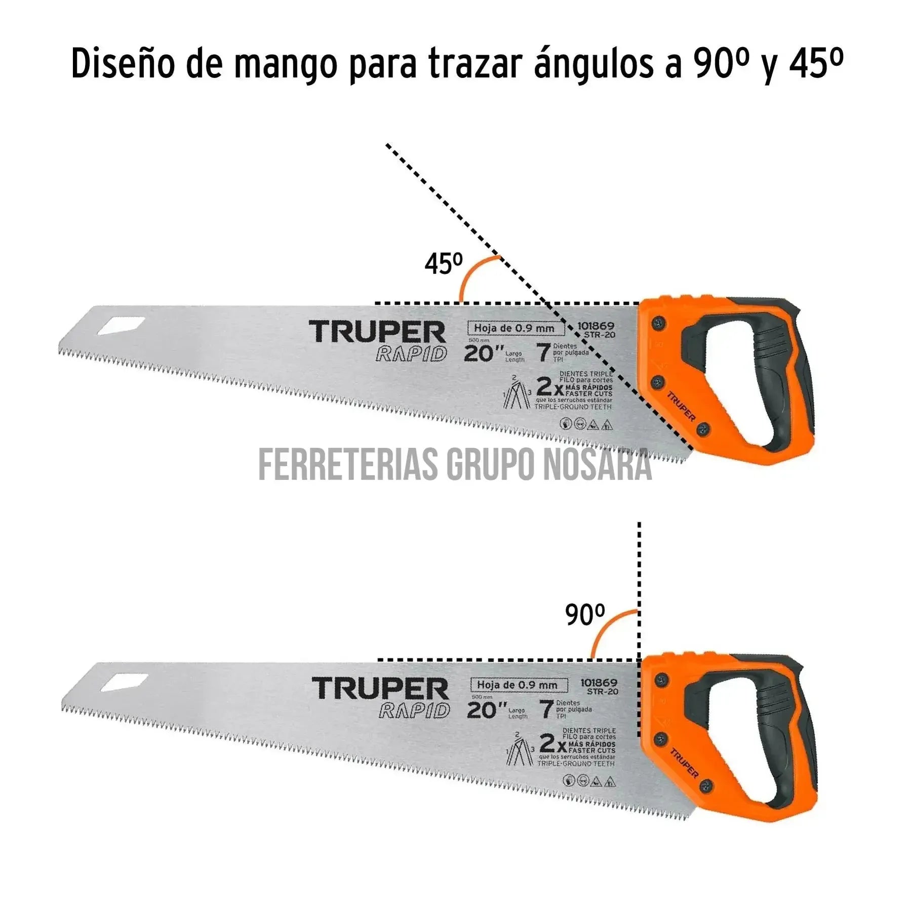 TRUPER SERRUCHO D/PODA 20" 101869-