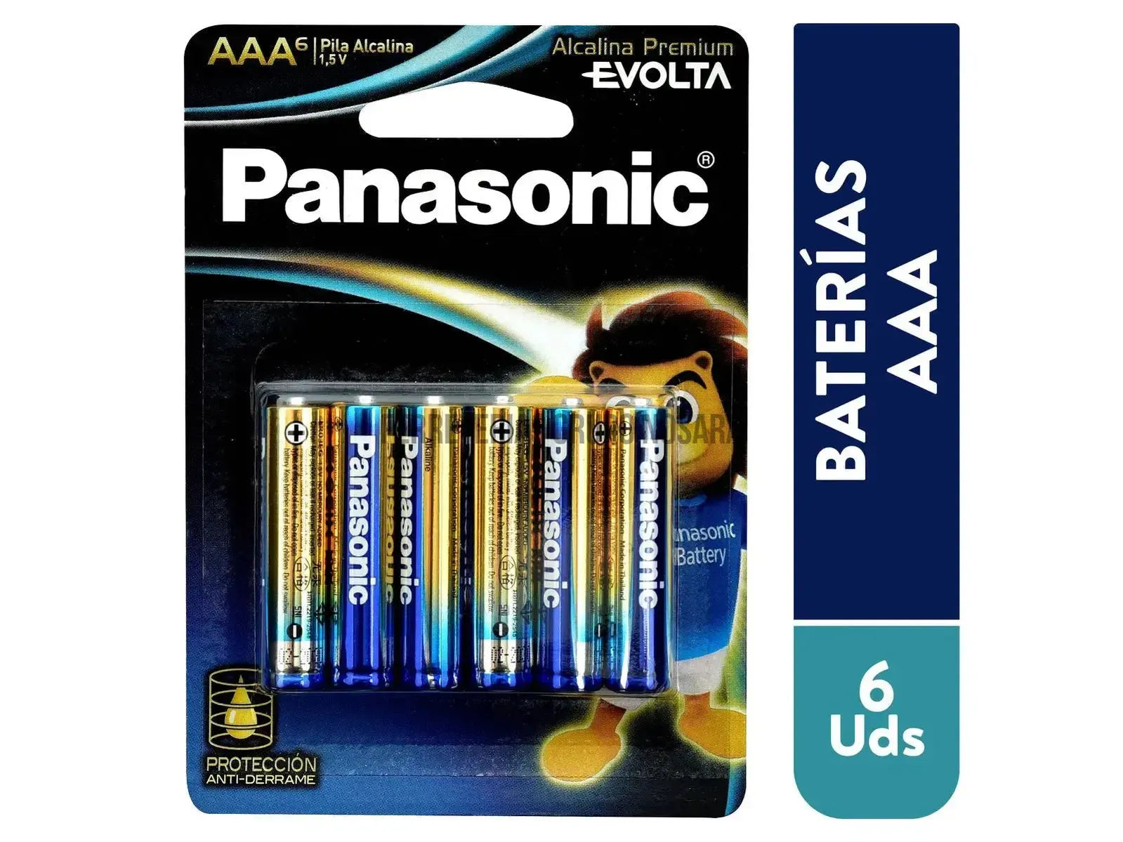 BATERIA PANASONIC EVOLTA AAA 6UND BLISTE-