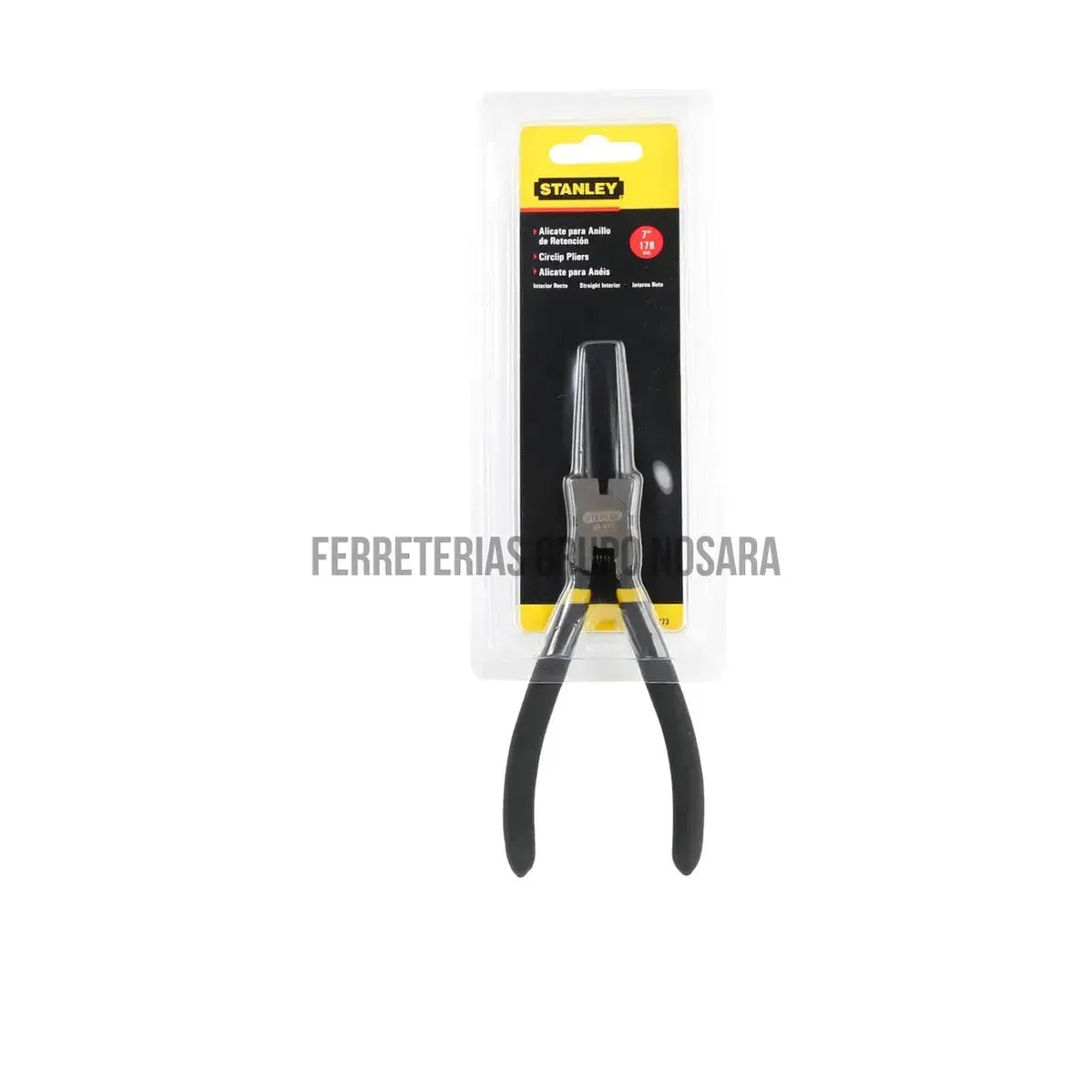 ALICATE PARA ANILLOS DE RETENCIÓN CIRCLIP PLIER “STANLEY” 84-273-