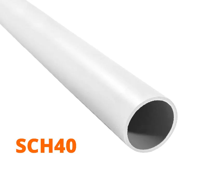 TUBO PRESIÓN PVC SCH40 12 MM (1/2") 6 m