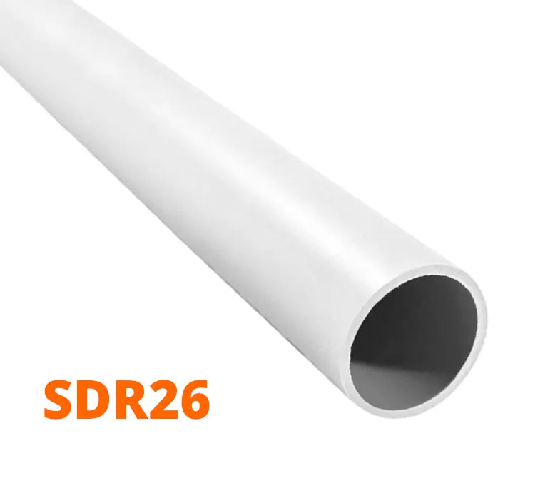 Tubo presion PVC SDR26 25 mm (1") 6 metros Amanco