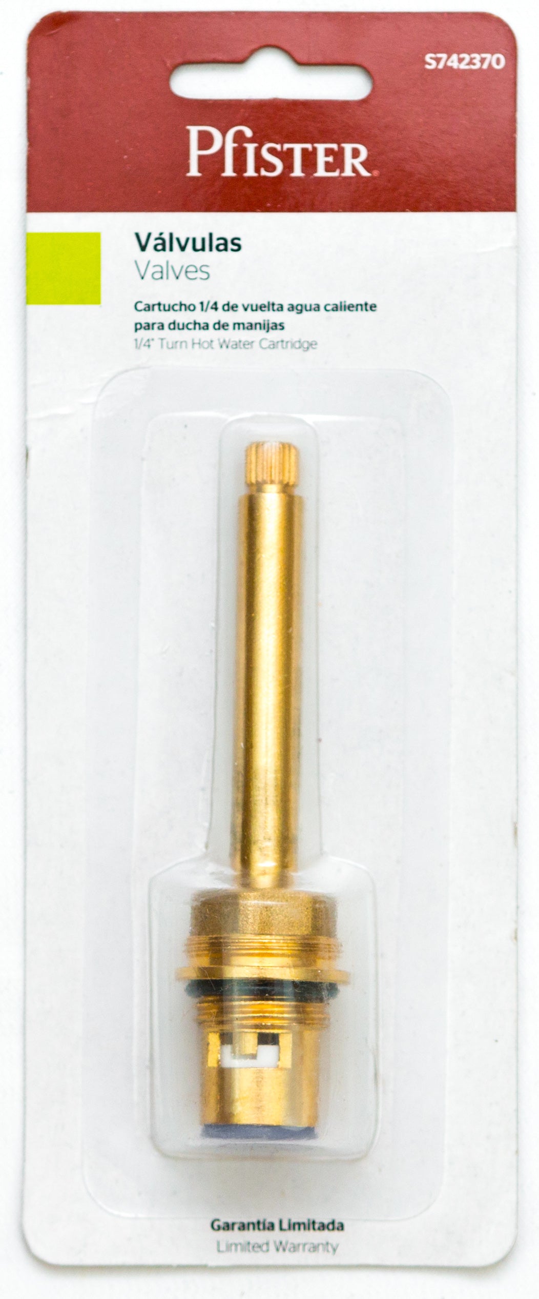 Embolo para llave empotrada 013 y lateral 801 Classic Pfister S742370 (sust. 9742370)