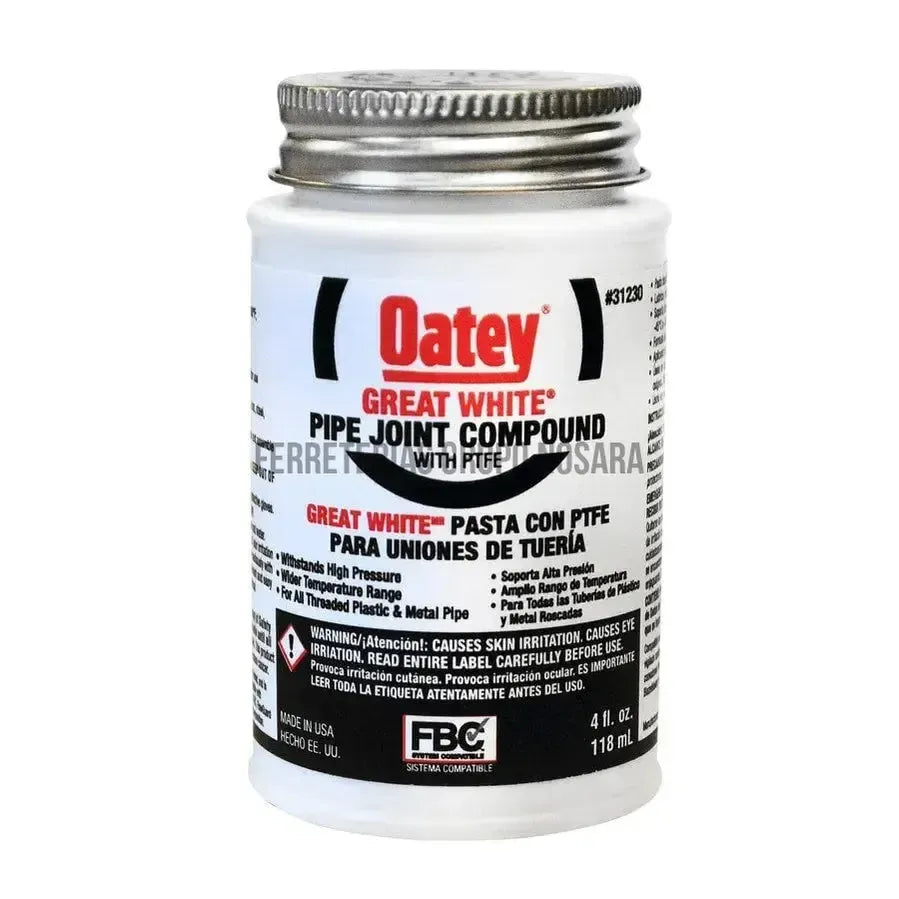OATEY TEFLON EN PASTA 4 ONZ 1/32 #31230-6164-38753312309