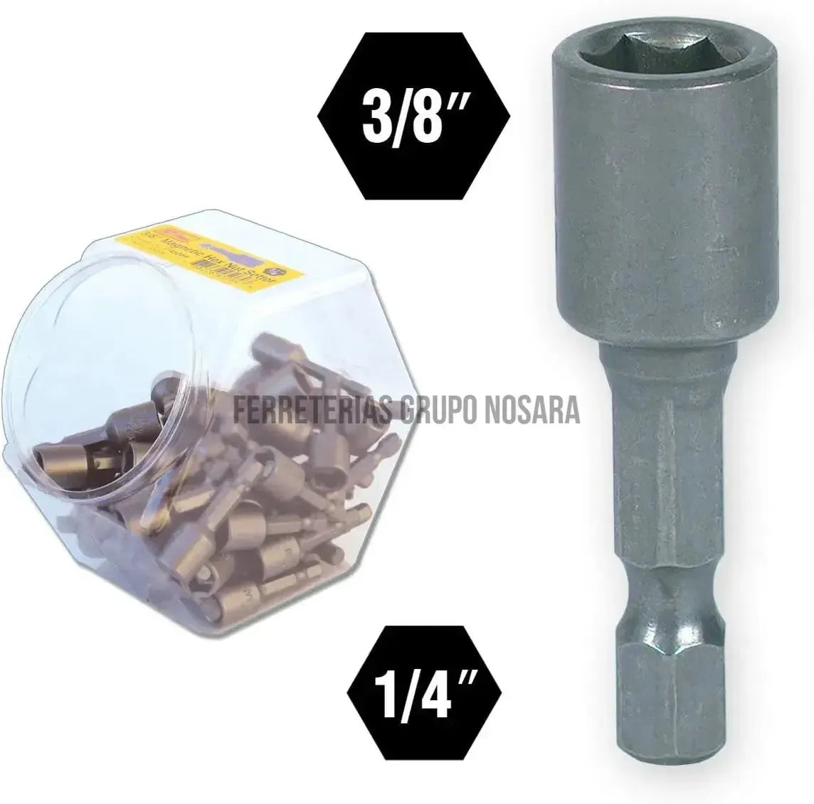 CUBO MAGNETICO 3/8 45084-