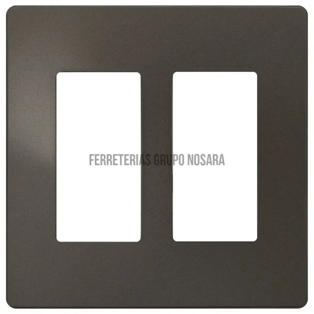 EAGLE PLACA DECOR DOBLE #2152ST-BK NEGRO-