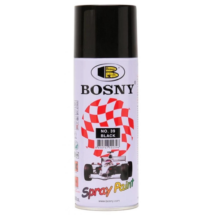 BOSNY SPRAY GLOSSY BLACK SB-39