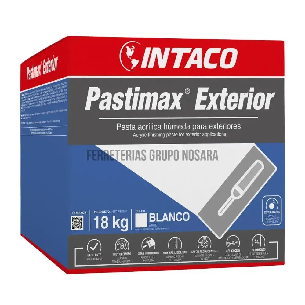 PASTIMAX ACRILICO EXT BL 18KG INTACO-