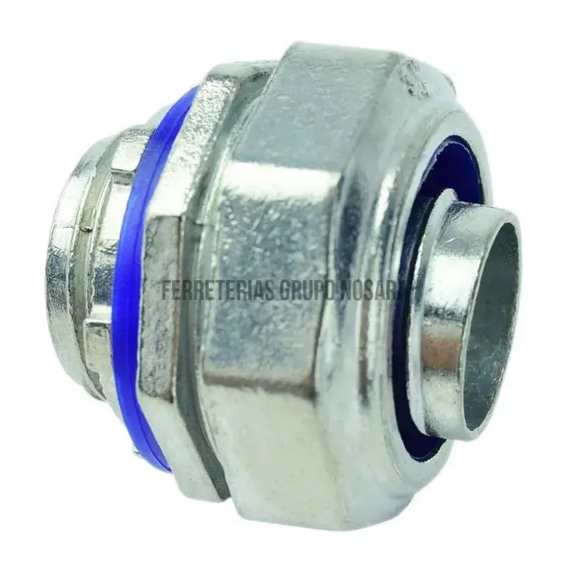 CONECTOR EMT BIEX RECTO CON FORRO 1-