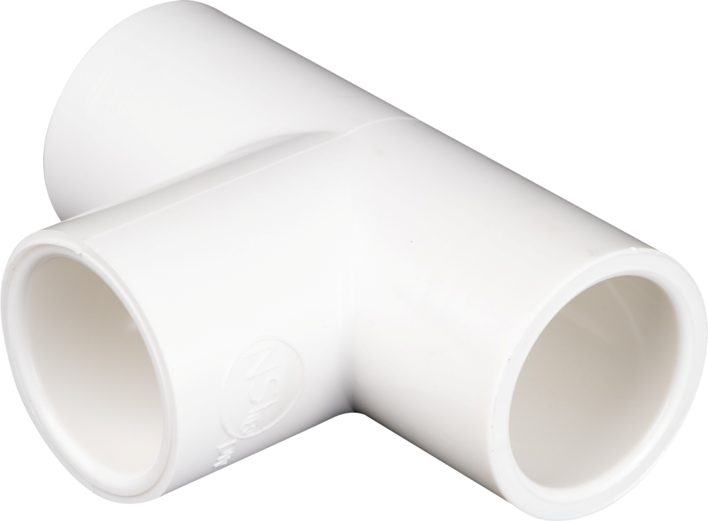 Amanco Drinking tee smooth PVC 18 mm (3/4")