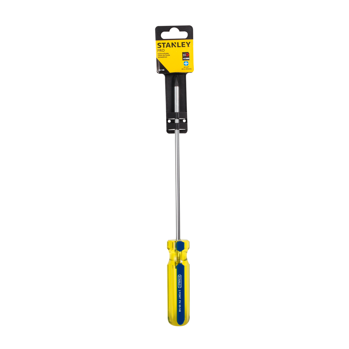 Pro Tip #2 Phillips® Screwdriver Phillips Tip x 8" (203mm) [95-IB] 69-146