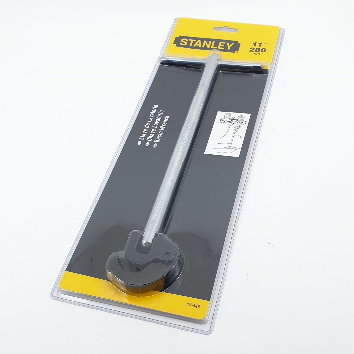 LLAVE CANGREJA 11" (280 mm) STANLEY 87-448