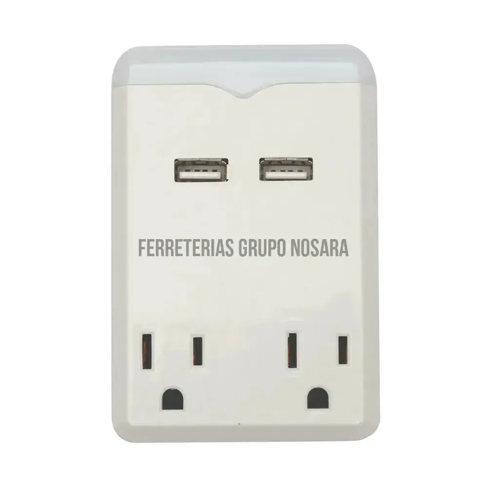 EAGLE LAMPARA VELADORA TOMA/USB DR-1532-