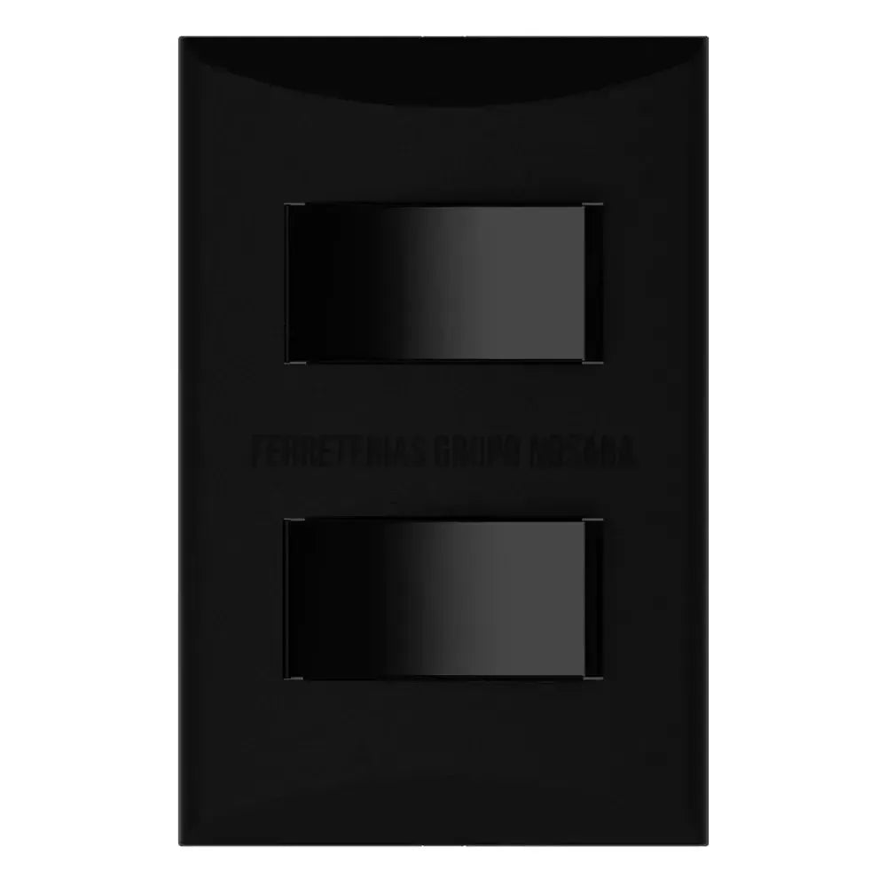 EAGLE APAGADOR DOBLE 3VIA #1004B-BK PLAT-