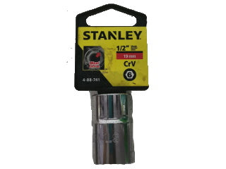 STANLEY HEXAGON SOCKET 1/2" X 19MM 4-88-741