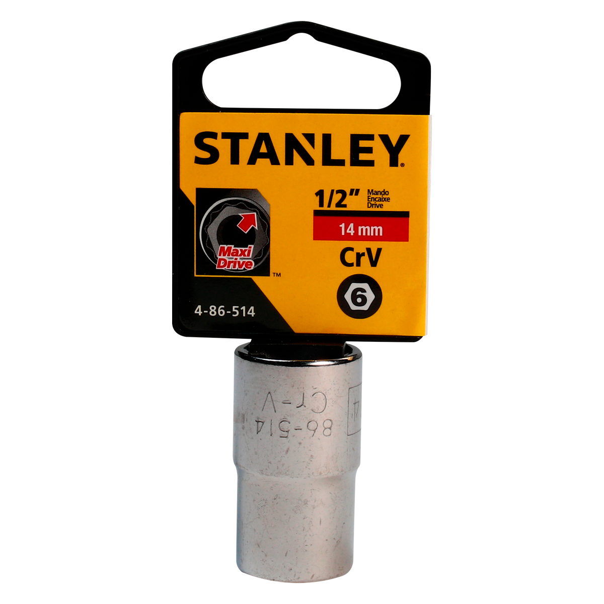 CUBO 1/2"" 14MM ESPIGA  STANLEY 86-514