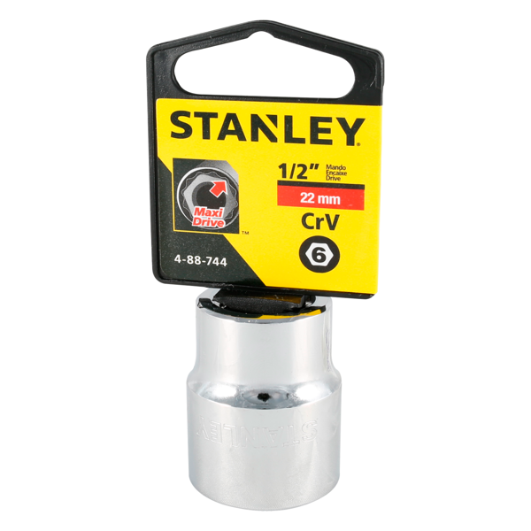 CUBO 1/2"" 22MM ESPIGA STANLEY  88-744