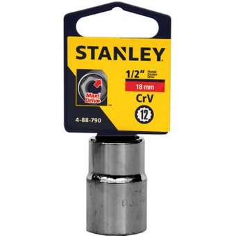 SOCKET 1/2"" 18MM SPINDLE STANLEY 88-790