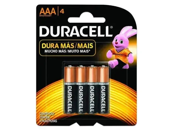 BATERIA DURACELL ALCALINA AAA 4PK-