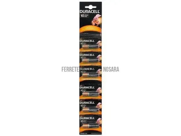 BATERIA DURACELL ALCALINA AA X UNID MINIMO 10-