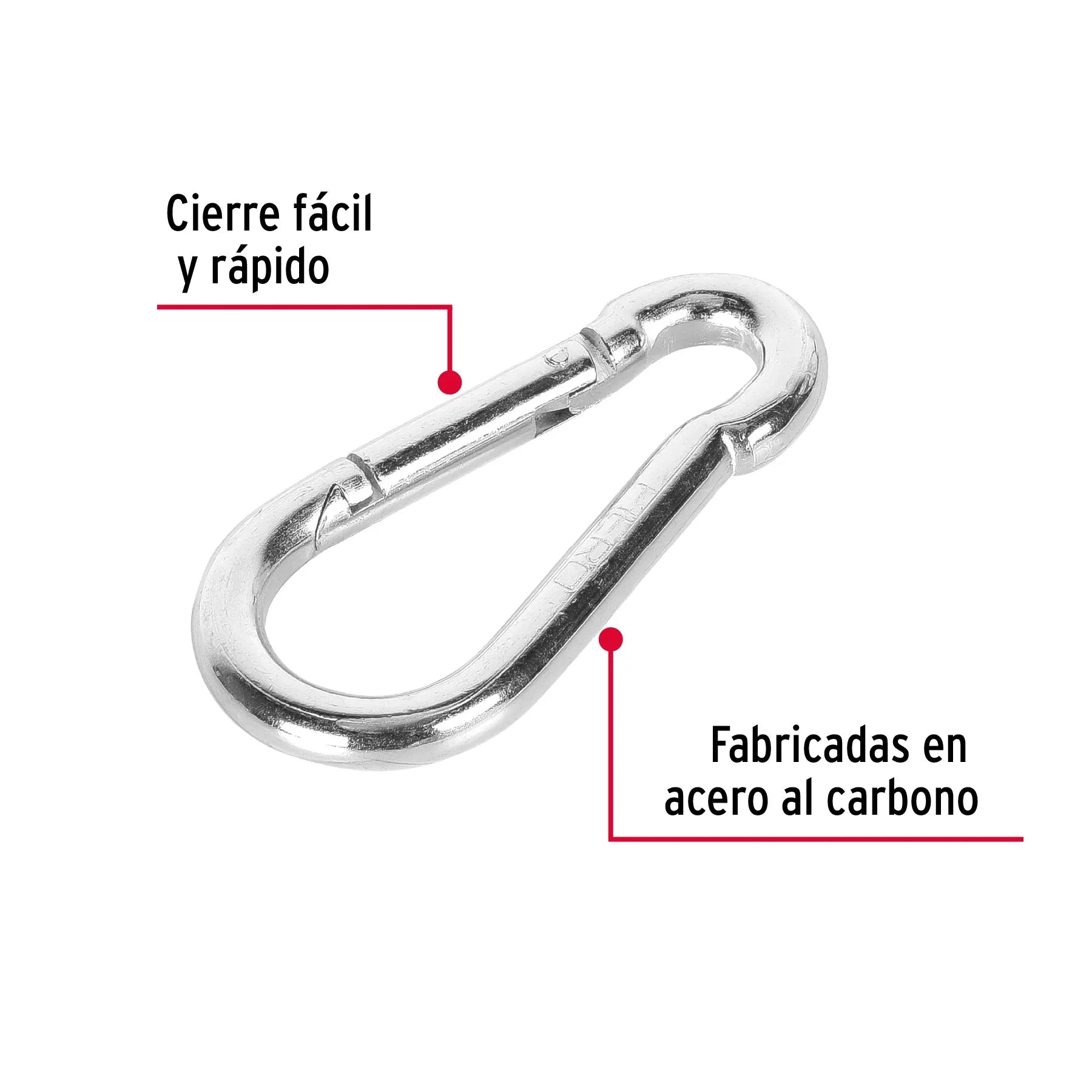 TRUPER MOSQUETON ACERO BMA-3/8 44040
