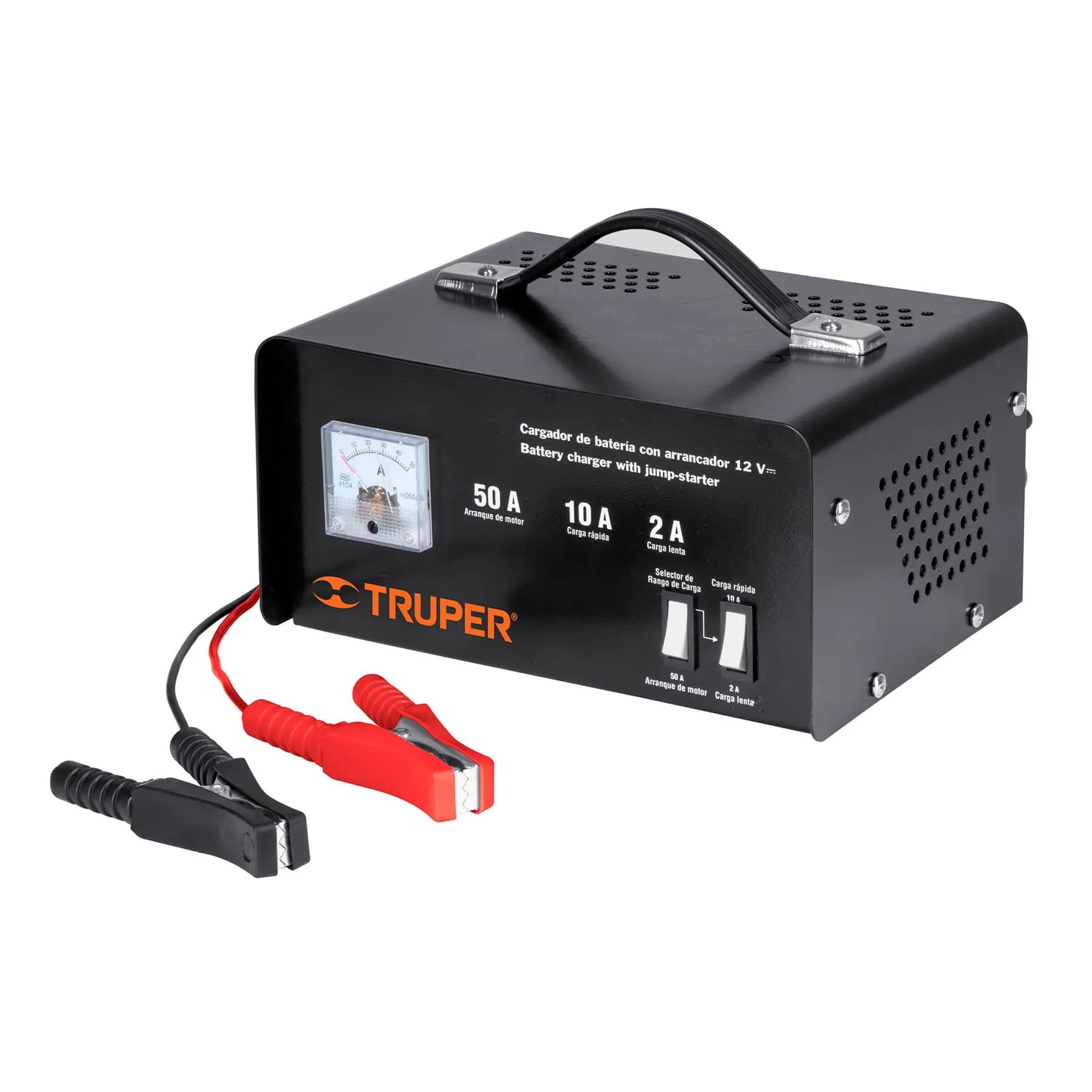 TRUPER CARGADOR DE BATERIAS 50A 13027