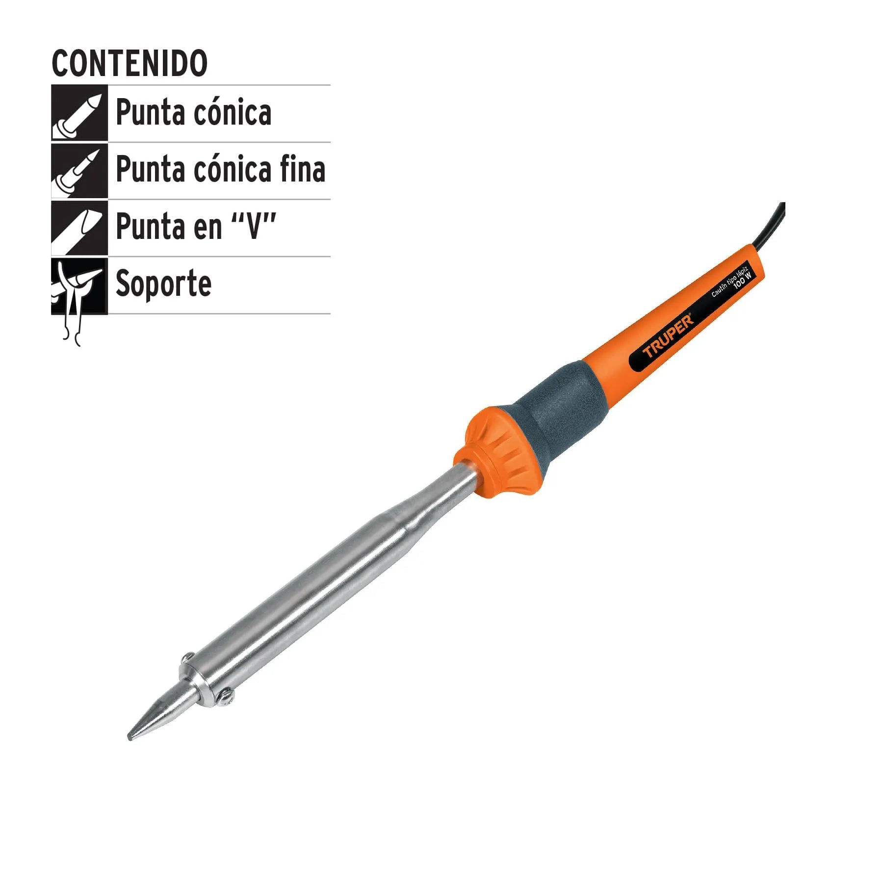 TRUPER CAUTIN TIPO LAPIZ 100W 120V 14623