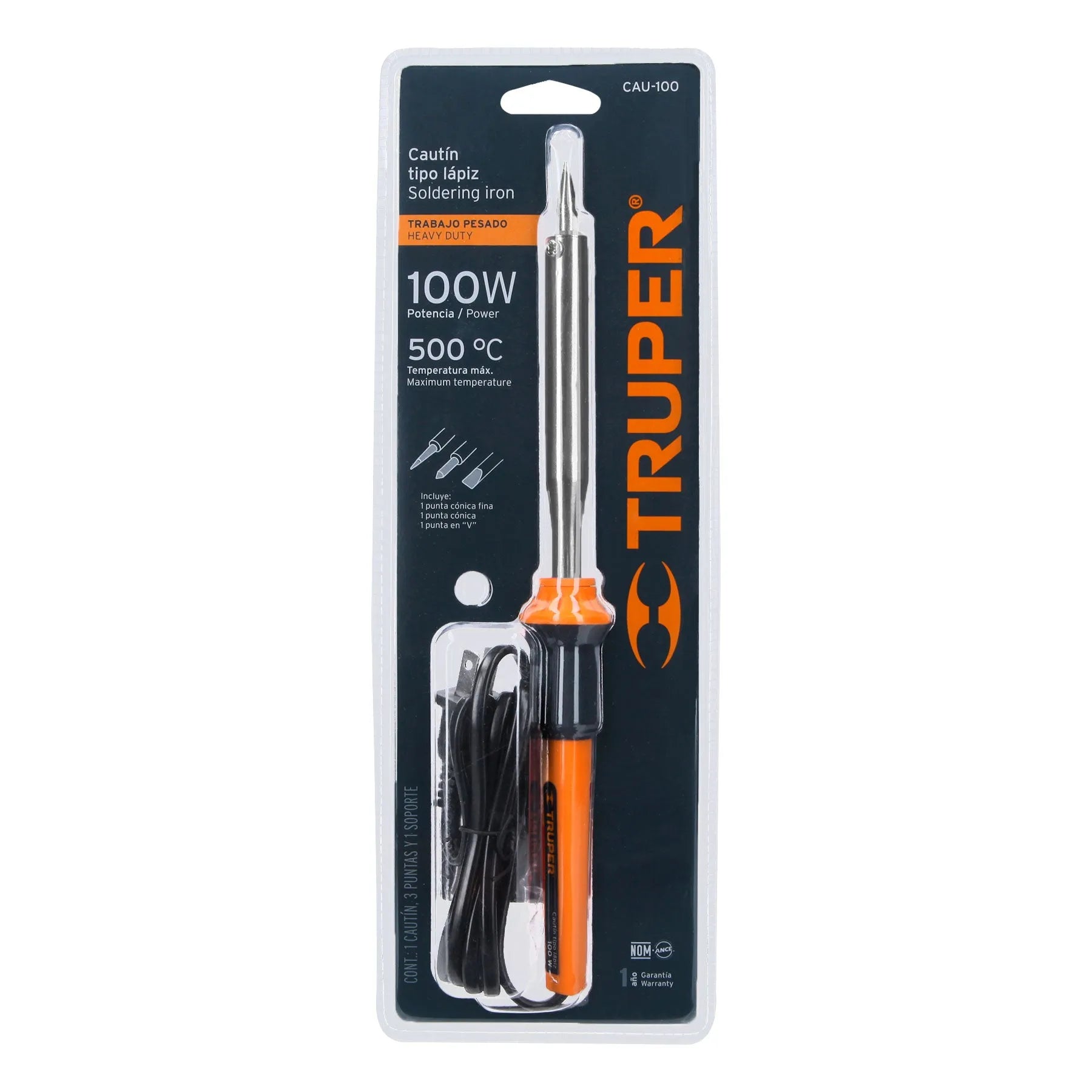TRUPER CAUTIN TIPO LAPIZ 100W 120V 14623