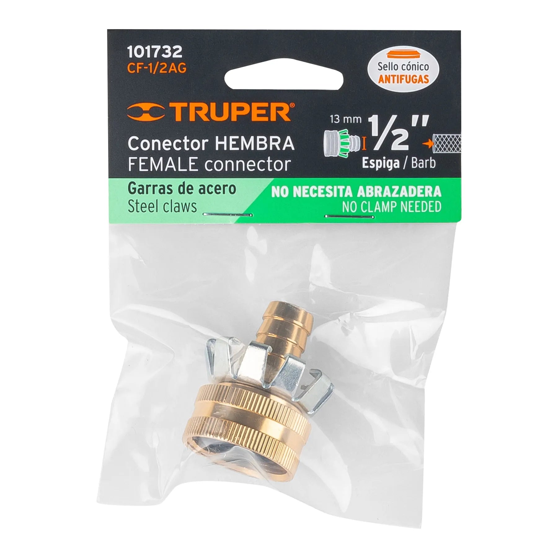 TRUPER ACOPLE BRON MANG 1/2 HEMBR 101732