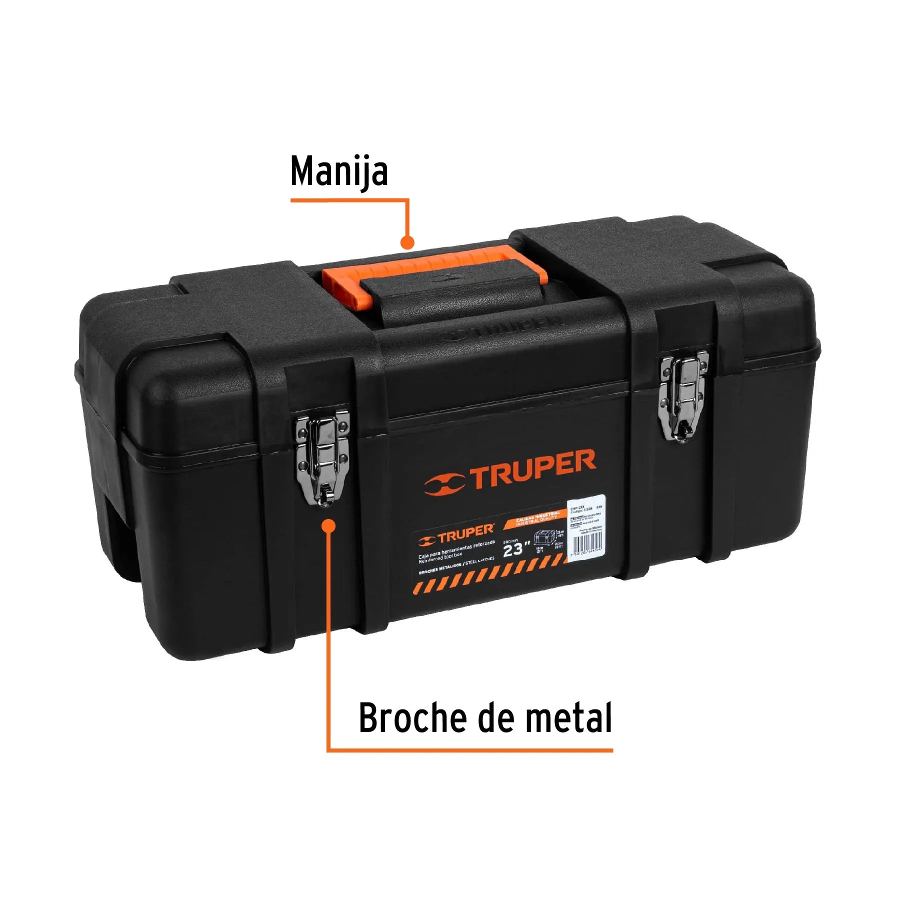 TRUPER CAJA HERRAMIENTAS 23" 11506