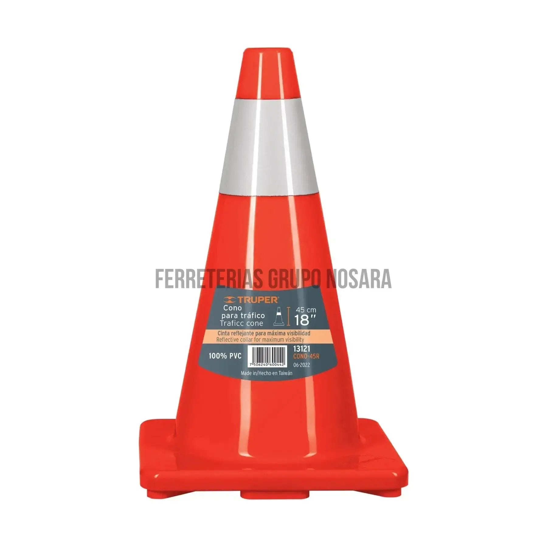 TRUPER CONO DE SEGUR C/REFLEC 45CM 13121-