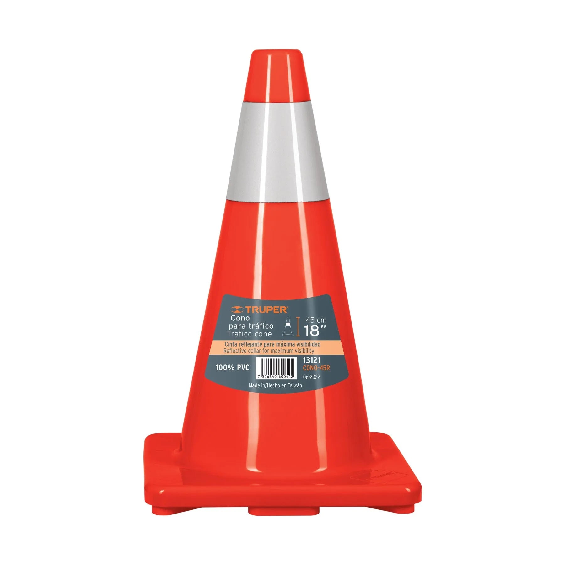 TRUPER CONO DE SEGUR C/REFLEC 45CM 13121