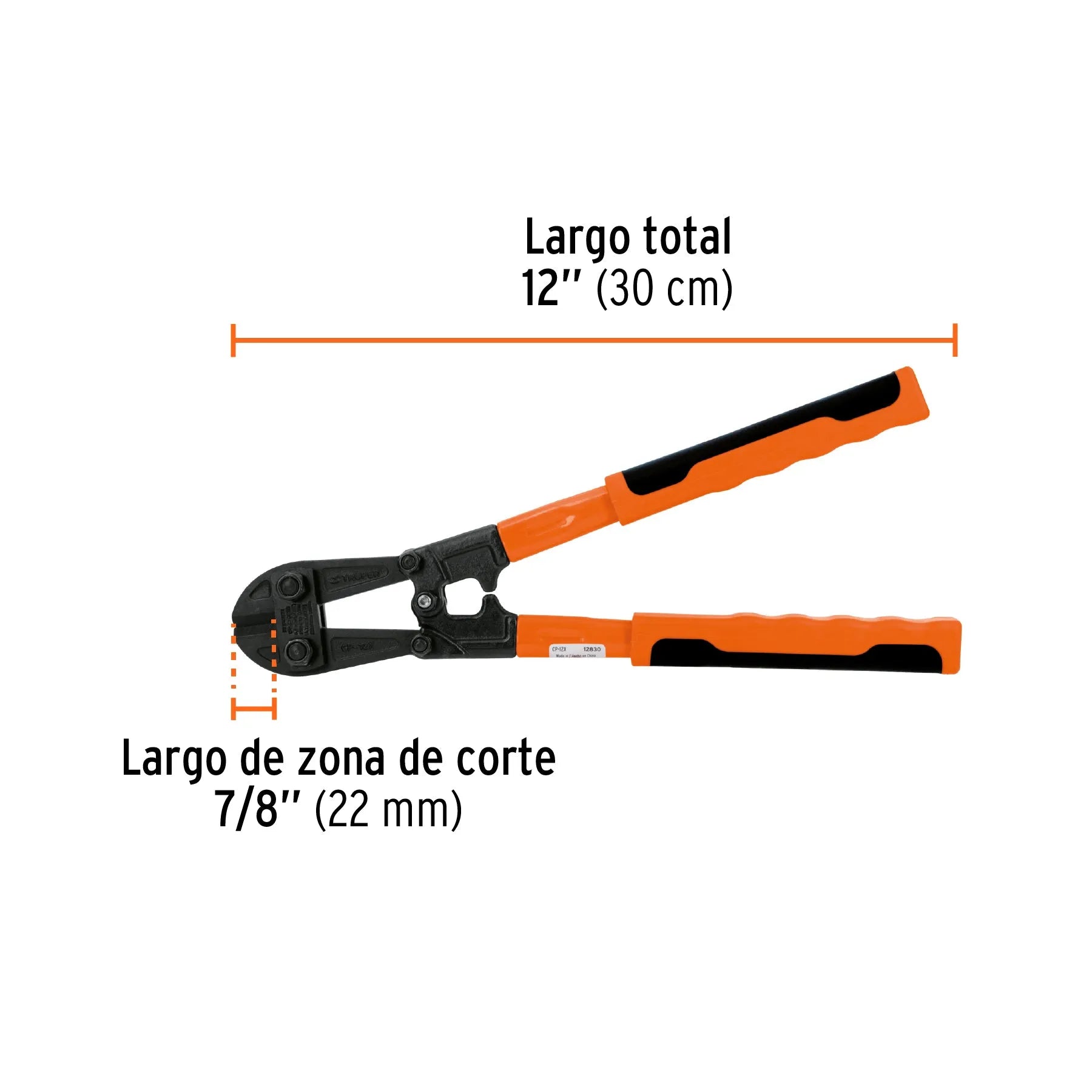 TRUPER CIZALLA 12" PROFESIONAL CP-12X