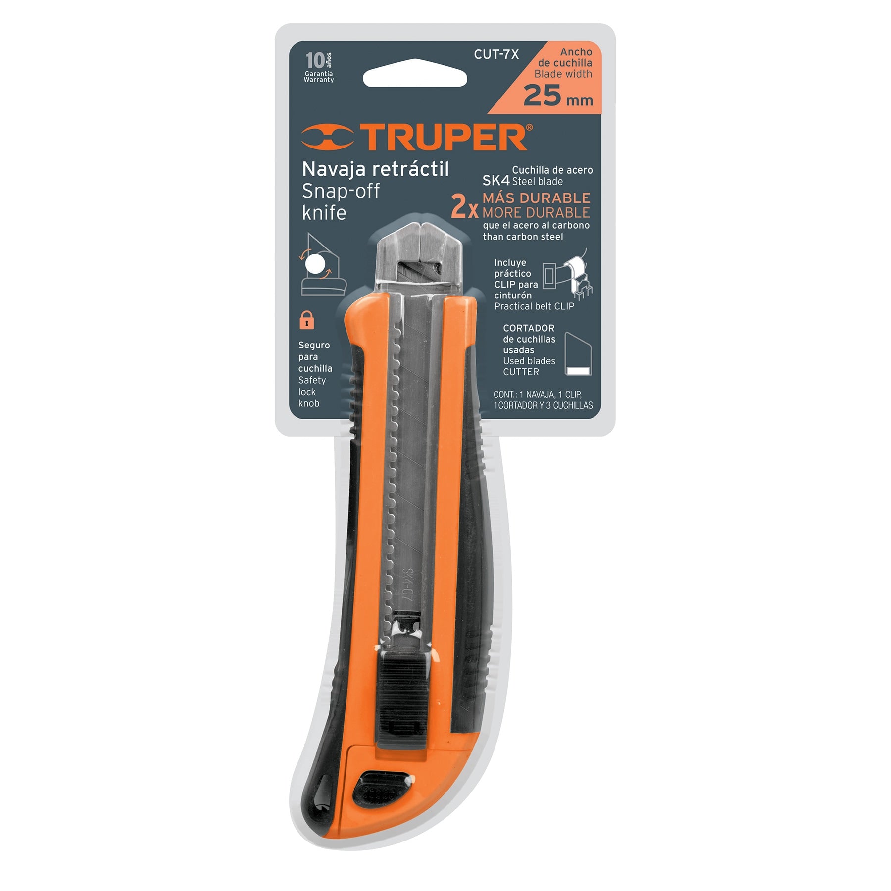 TRUPER CUTTER 25MM GRIP CUT-7X