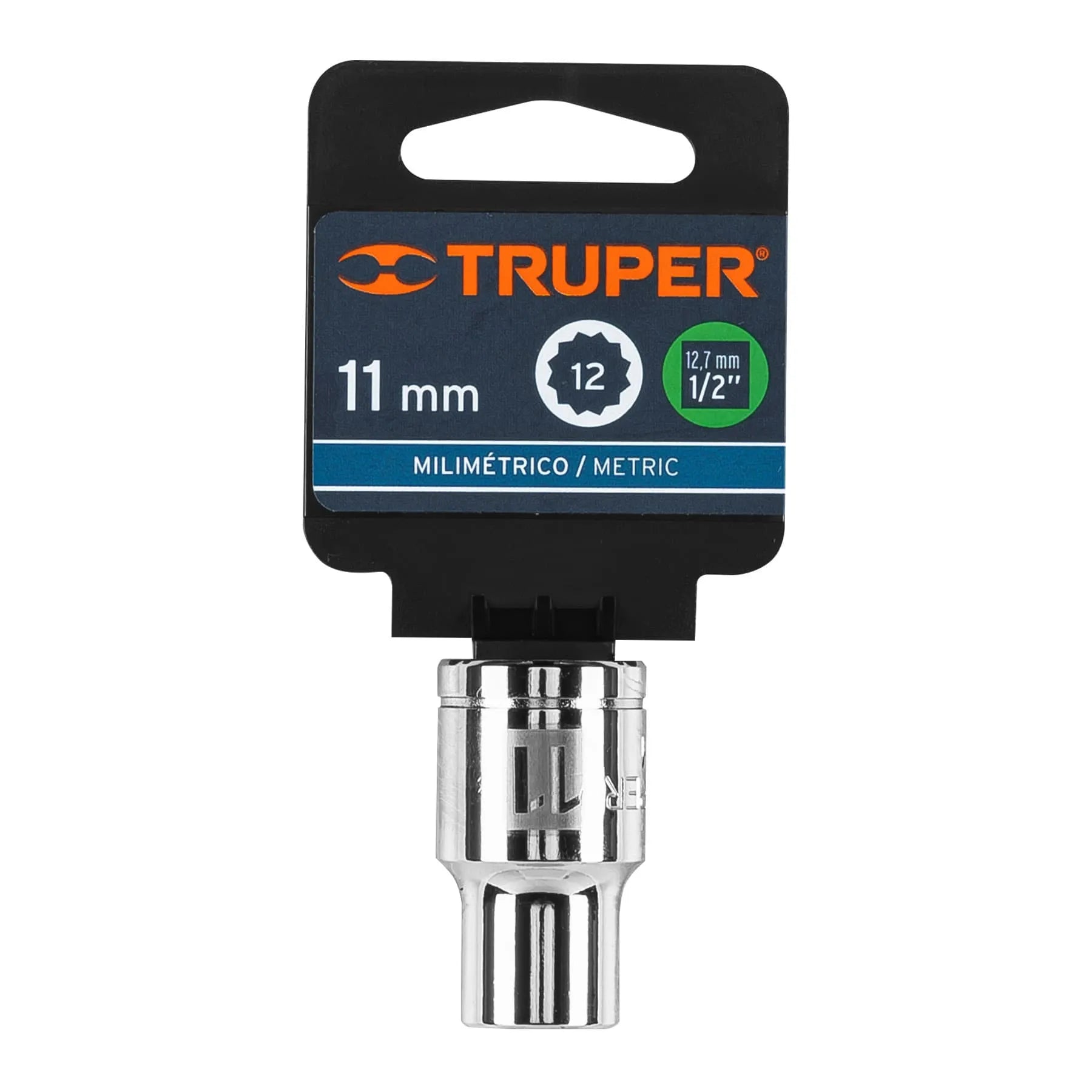 TRUPER CUBO ESTRIADO 11MM ESP 1/2 13525