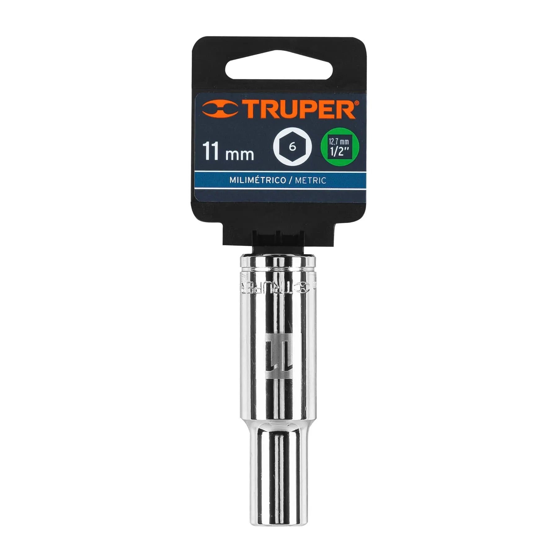 TRUPER CUBO LARGO 11MM ESP 1/2 13351