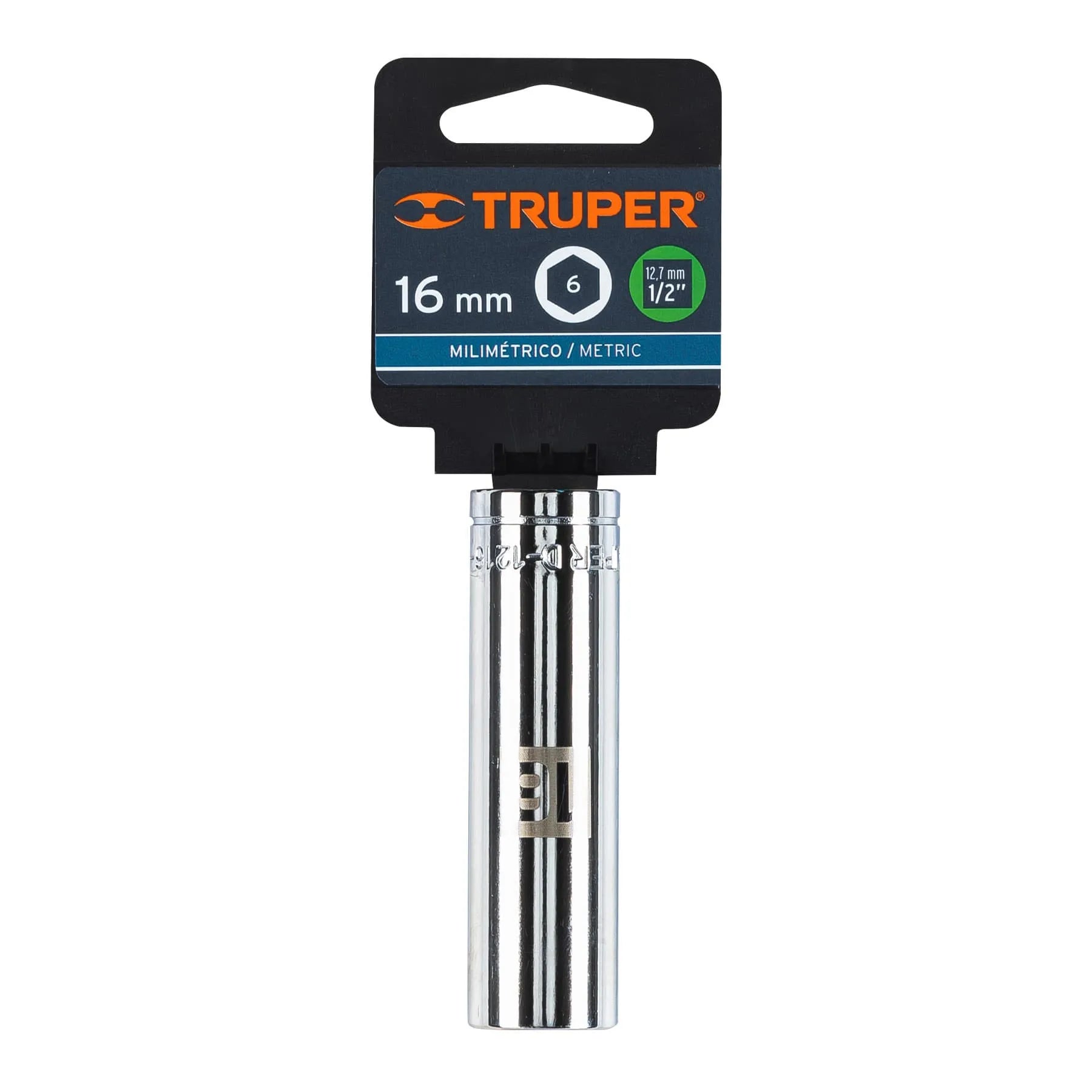 TRUPER CUBO LARGO 16MM ESP 1/2 13356