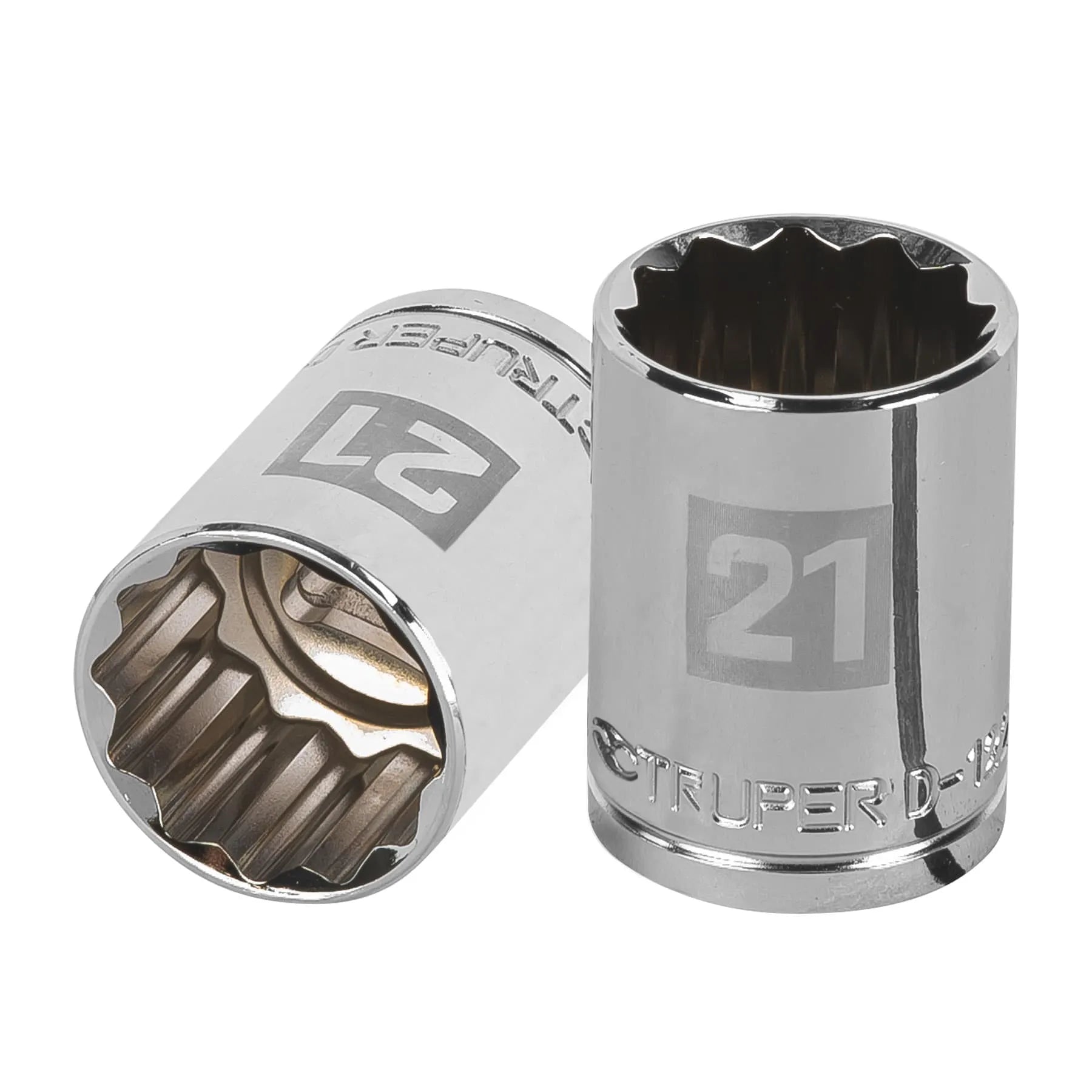 TRUPER CUBO ESTRIADO 21MM ESP 1/2 13535