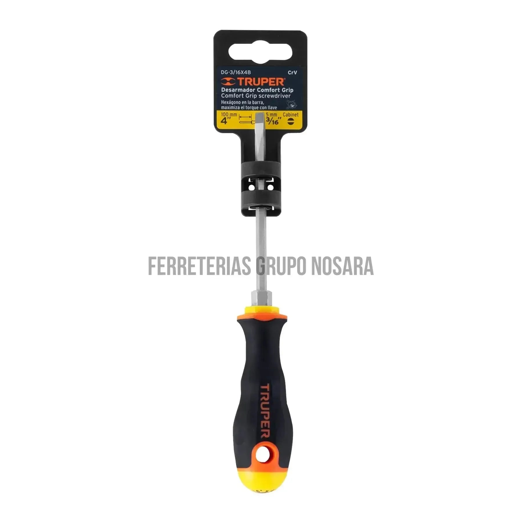 TRUPER DEST COMFORT PL DG-3/16X4B 14034-