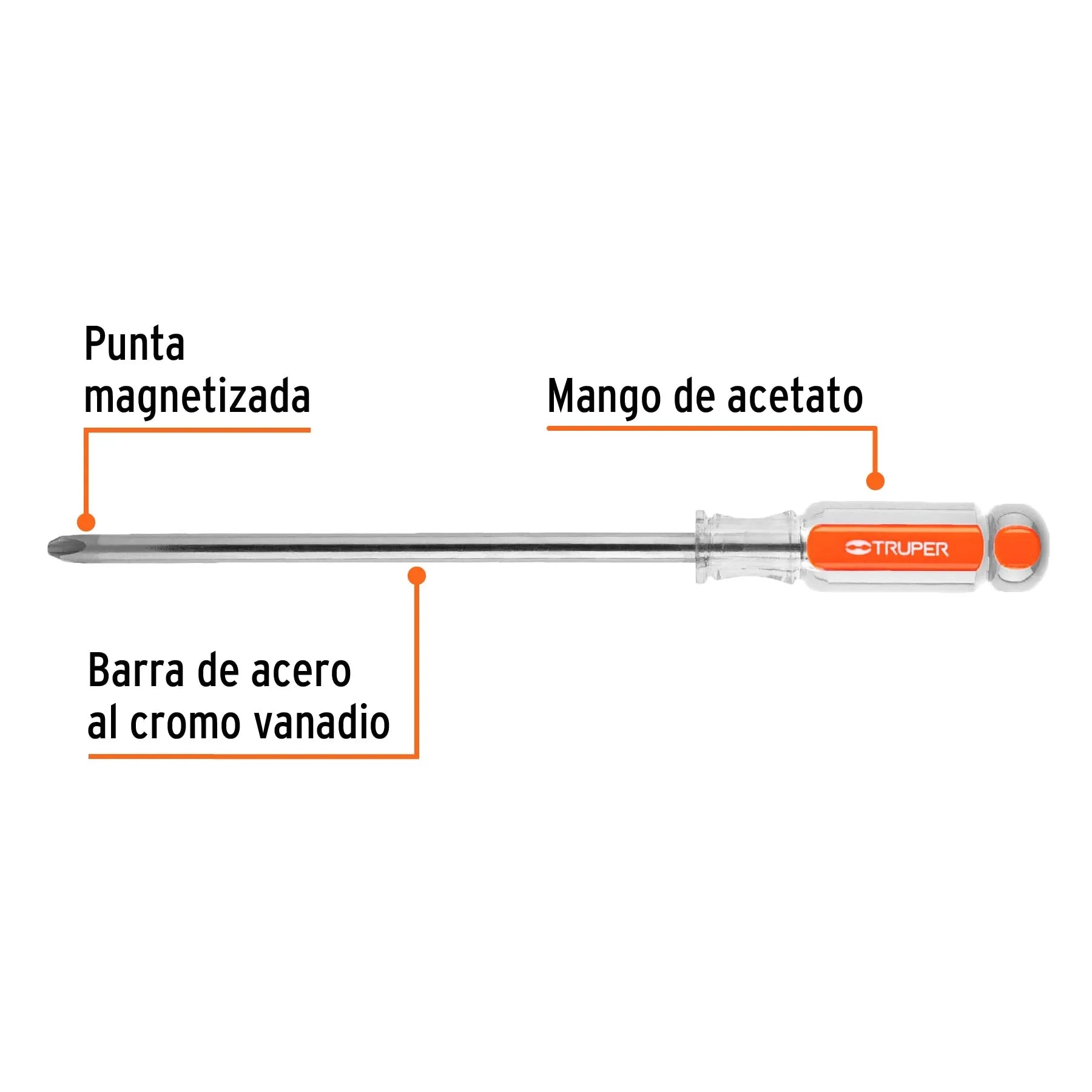 TRUPER DEST ACRIL PH DP-3/8X8 14086