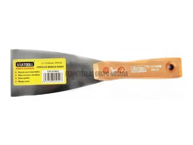 UYUSTOOLS ESPATULA M/MADER 3" EPU203-