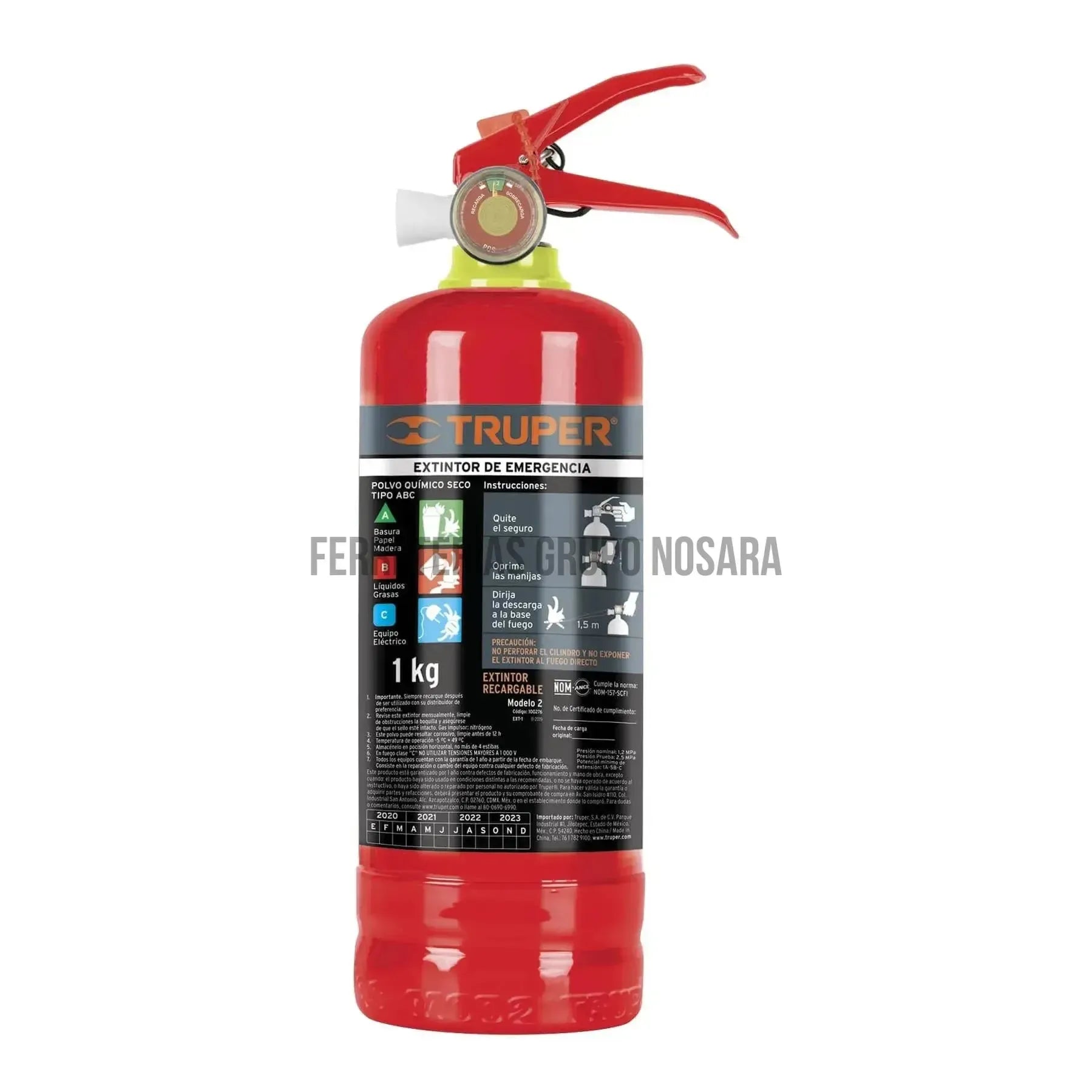 TRUPER EXTINTOR P/ERMEGENCIA 100276-