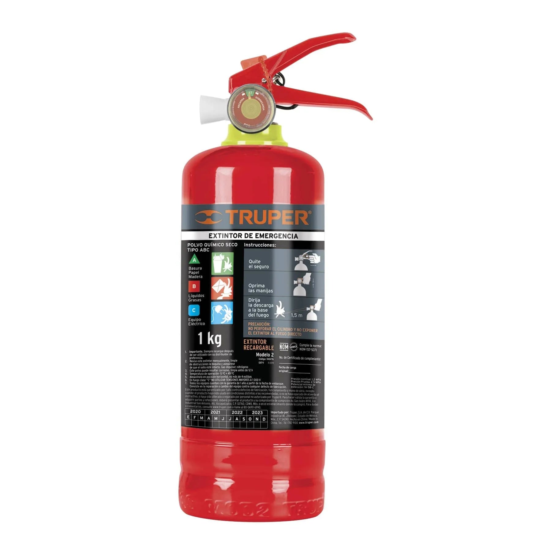 TRUPER EXTINTOR P/ERMEGENCIA 100276
